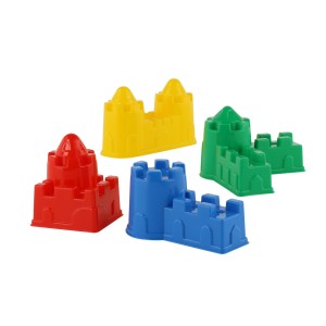 WADER Foremki do piasku 4 elementy - Zamek