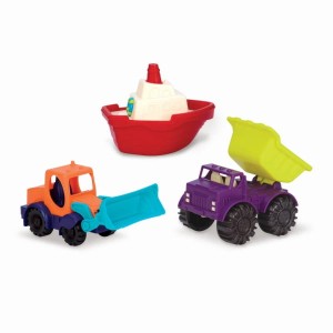 B.Toys Loaders & Floaters - Zestaw 3 Mini Autek