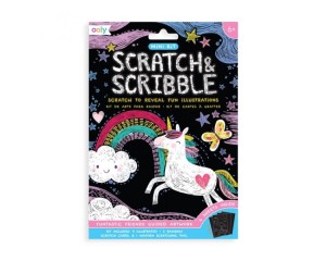 Ooly Zdrapywanki Mini Scratch & Scribble - Fantastyczni Przyjaciele