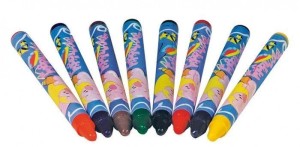 Goki Kredki do Malowania na Tkaninach 8szt