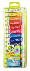 Jolly Farby tempera 14  sztuk