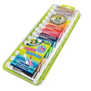 Jolly Farby tempera 12  szt. plus metaliczne