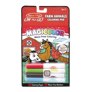 Melissa&Doug Magiczna kolorowanka  Farma Zwierzęta