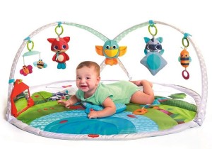 Tiny Love Gimnastyka dla bobasa z pałąkami - Mata edukacyjna Zabawa na łące