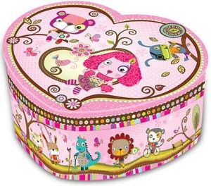 PECOWARE pozytywka w kształcie serca ZWIERZĄTKA