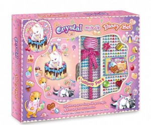 PECOWARE Pamiętnik z akcesoriami do dekorowania KOTEK