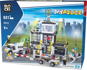Klocki Blocki - Policja 631 elementów