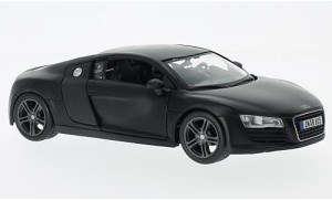 MAISTO Audi R8 Matte Black 1/24