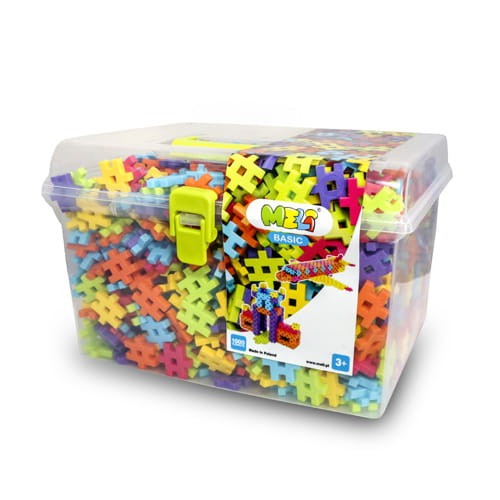 Klocki Meli Basic Travel Box 1000 elementów