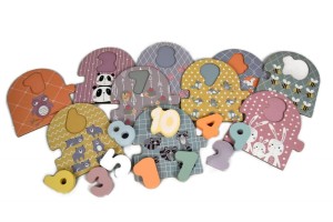 PUZZLE DO NAUKI LICZENIA 1-10