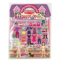Melissa&amp;Doug Wypukłe naklejki wielorazowe Moda i Przebieranie