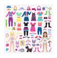 Melissa&amp;Doug Wypukłe naklejki wielorazowe Moda i Przebieranie 3