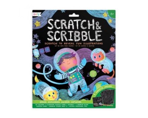Ooly Zdrapywanki Scratch & Scribble - Odkrywcy Kosmosu