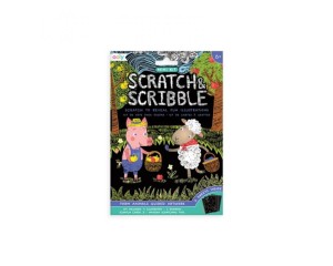 Ooly Zdrapywanki Mini Scratch & Scribble - Zwierzęta Domowe