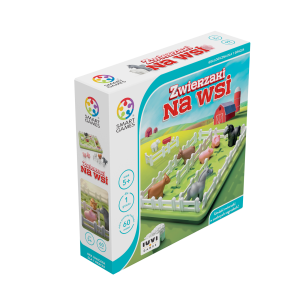 SMART FARMER gra logiczna SMART GAMES Zwierzaki na wsi