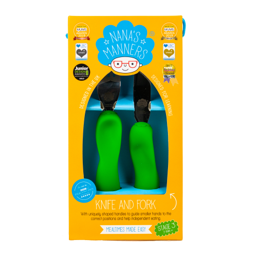 NANAS MANNERS 3 GREEN SZTUĆCE KSZTAŁTUJĄCE CHWYT 3.png