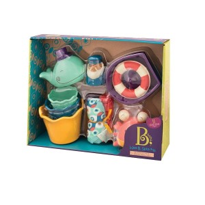 B.Toys Wee B. Splashy - Zestaw dla Niemowląt do Kąpieli