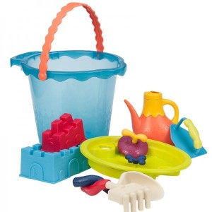 B.Toys Shore Thing - Duże Wiaderko do Piasku Niebieskie
