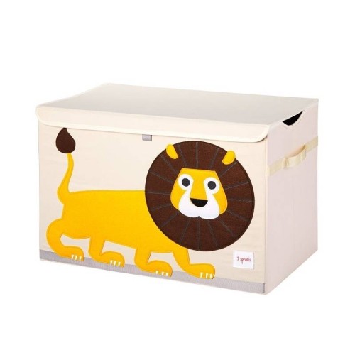 3 Sprouts Pudełko Zamykane Lew Yellow