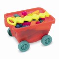 BX1991 Little BlocWagon - wózek WAGONIK wypełniony kolorowymi KLOCKAMI 2.jpg