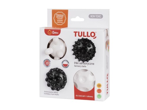 Tullo Zestaw piłek sensorycznych