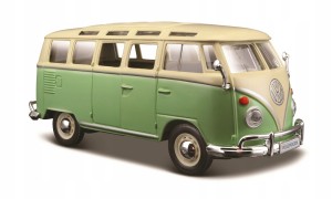 MAISTO VOLKSWAGEN VAN Samba Zielono-Biały