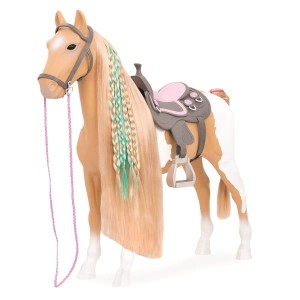 Koń do czesania dla lalek 50cm Palomino OUR GENERATION