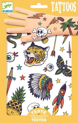 Djeco Tatuaże zmywalne Bang Bang