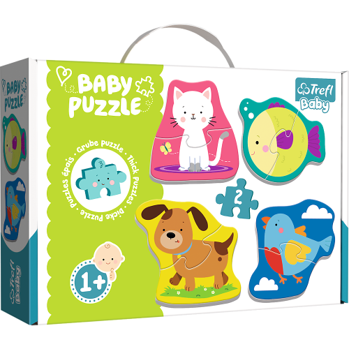 Puzzle Baby Classic Zwierzątka 1+ TREFL