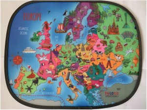 TULOKO BEZPIECZNA OSŁONA PRZECIWSŁONECZNA  Europa