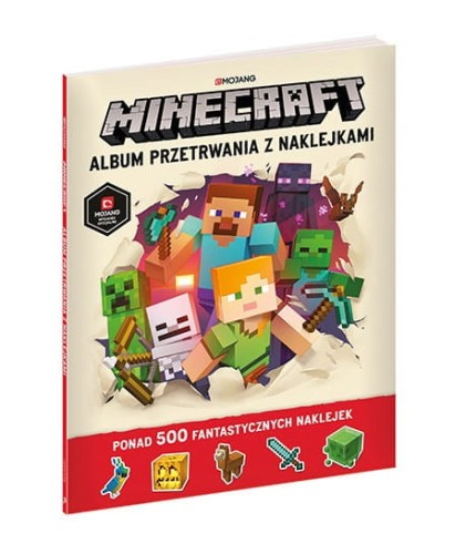 Minecraft. Album przetrwania z naklejkami 1.jpg