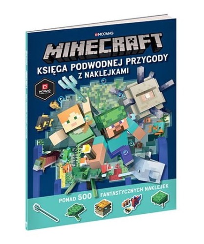 Minecraft - Księga podwodnej przygody z naklejkami.jpg