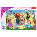 Trefl Puzzle Disney Princess "Czarujące Księżniczki" 100 elementów 1