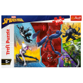 Trefl Puzzle Spiderman "Do góry nogami" 100 elementów 1