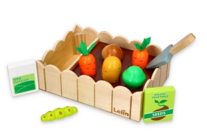 Lelin Drewniany ogródek warzywny