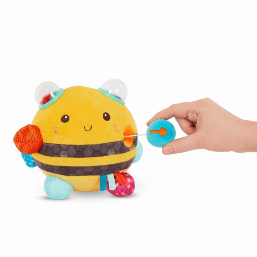 B.Toys Fuzzy Buzzy Bee – brzęcząca PSZCZÓŁKA sensoryczna