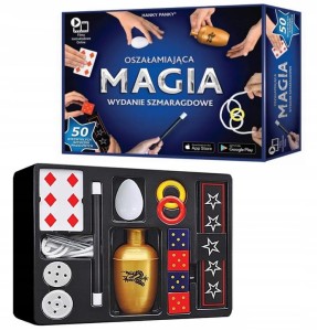 Oszałamiająca Magia sztuczki magiczne 50 sztuczek CARTAMUNDI - PROMOCJA