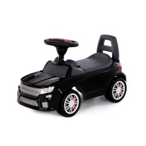 WADER Jeździk "SuperCar" nr 6 z dźwiękiem Czarny