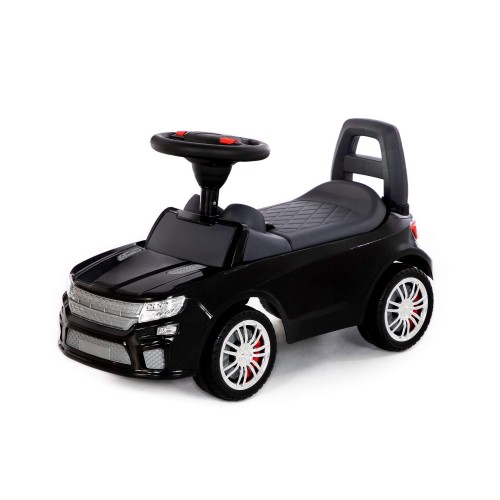 WADER Jeździk "SuperCar" nr 6 z dźwiękiem Czarny