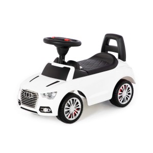 WADER Jeździk "SuperCar" nr 2 z dźwiękiem Biały