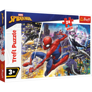 Trefl Puzzle MAXI Nieustraszony Spider-Man 24 elementy
