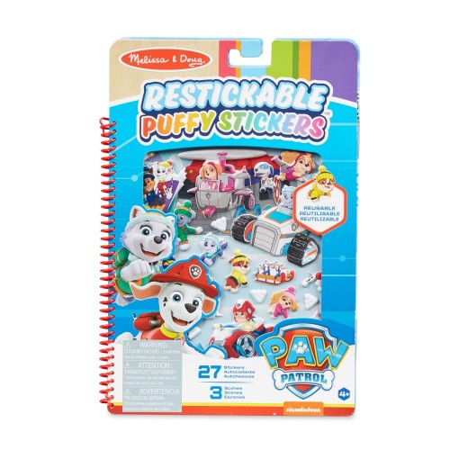 Melissa &amp; Doug Wypukłe naklejki Psi Patrol Zatoka przygód