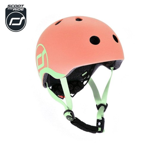 SCOOTANDRIDE Kask XXS-S dla dzieci 1-5 lat Peach.jpg