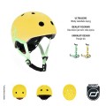 SCOOTANDRIDE Kask XXS-S dla dzieci 1-5 lat Lemon 1.jpg
