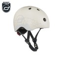SCOOTANDRIDE Kask z odblaskami XXS-S dla dzieci 1-5 lat Ash Bear.jpg