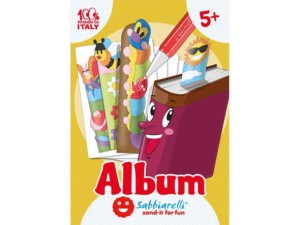 Sabbiarelli - Album do Malowania Magicznym Piaskiem - Zakładki do Książki