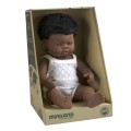 Miniland Doll Lalka chłopiec Afrykańczyk 38cm
