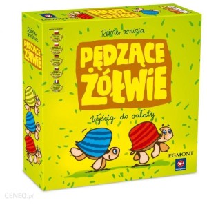 Pędzące żółwie - gra planszowa EGMONT