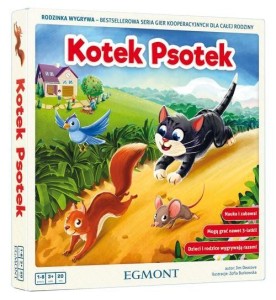 Kotek Psotek - gra rodzinna EGMONT