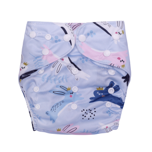 Simed Pieluszka Wielorazowa PUL z Kieszonką - Zajączki + wkład